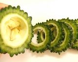 リングに♪時短で出来る簡単ゴーヤの種取り作り方3写真
