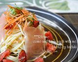 生ハムの冷製パスタ作り方3写真