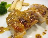 鶏モモ肉のハニーマスタード焼き作り方7写真