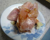 ポテトの衣で　ささみの唐揚げ風味焼き作り方2写真
