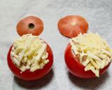 簡単☆お手軽トマトのツナチーズ焼き♩作り方6写真