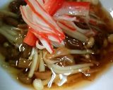 ♦簡単♪時短♪『エノキのなめ茸和え』作り方6写真
