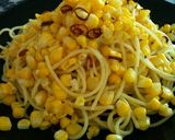 超簡単！トウモロコシのペペロンチーノ★作り方8写真