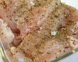 レンジで簡単☆鶏ムネ肉の梅肉ソース作り方2写真