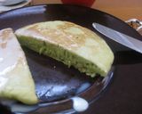 幸せの♪練乳抹茶パンケーキ♪作り方10写真