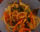韓国料理　チャプチェ作り方5写真