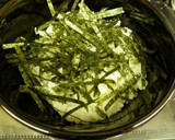 から揚げ丼　九条ネギとキャベツ　弁当に！作り方1写真