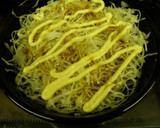 から揚げ丼　九条ネギとキャベツ　弁当に！作り方3写真