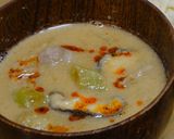 ピリ辛ごまだれ☆細うどんのつけそば作り方4写真