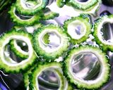中華肉詰めゴーヤ作り方1写真