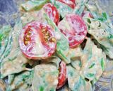 ✿オクラとトマトの味噌マヨネーズ和え✿作り方3写真