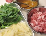 豚肉とニラとジャガイモの夏☆カレー炒め作り方4写真