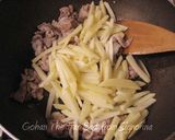 豚肉とニラとジャガイモの夏☆カレー炒め作り方6写真
