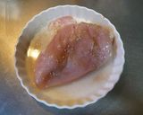 酒蒸し鶏は梅みぞれ作り方1写真