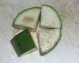 ズッキーニとミニトマトの串焼き作り方1写真