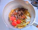 すき煮の玉子とじ丼作り方11写真