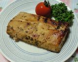 鶏さんで♪レモンバジル照り焼きチキン作り方7写真