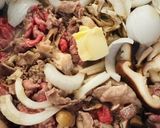 牛肉とキノコのカレー作り方4写真
