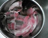 貧血予防★まぐろの血合いのガーリック炒め作り方1写真