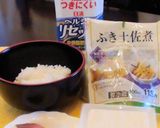 【豆腐丼】ふき ☆簡単安い編☆作り方1写真