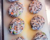 卵なし！冷凍豆腐のヘルシー和風バーグ。作り方4写真