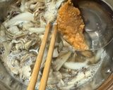 まいたけと新玉ねぎのお味噌汁😻作り方4写真