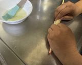 ウズベキスタン♡春巻の皮で蒸し餃子ハスブ作り方6写真