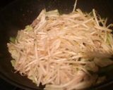 基本の”キ”、男料理の肉野菜炒め作り方6写真