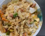お一人様野菜たっぷり洋風オイトマト味炒飯作り方18写真
