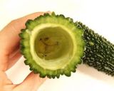 リングに♪時短で出来る簡単ゴーヤの種取り作り方2写真