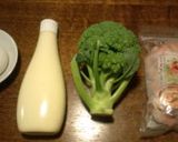 ブロッコリーとエビのマヨタマサラダ☆作り方1写真