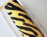 とら柄のパンプキンロールケーキ作り方33写真