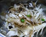 きのこのスープパスタ作り方1写真