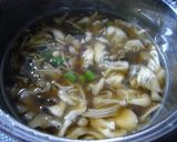 きのこのスープパスタ作り方2写真