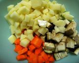肉無し☆豆腐のベジタブルカレー作り方1写真