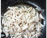 ササミ＆シメジ ♪ ペペロンチーノ ♪作り方3写真