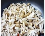 ササミ＆シメジ ♪ ペペロンチーノ ♪作り方4写真