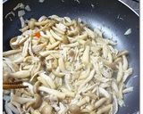 ササミ＆シメジ ♪ ペペロンチーノ ♪作り方5写真