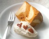 マーブルシフォンケーキ（塩キャラメル）作り方16写真
