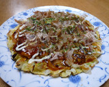 下宿生応援レシピ！豚玉お好み焼き☆作り方6写真