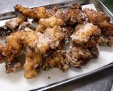 梅酒でつくる☆鶏ヘルシー唐揚げ作り方6写真