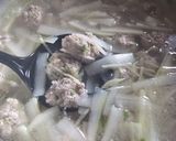肉団子と夕顔のスープ作り方7写真