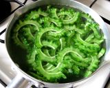 ゴーヤのにんにく醤油漬け作り方4写真