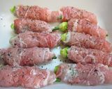 ＊オクラの豚肉巻き巻き～ウマいタレ焼き＊作り方2写真