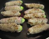 ＊オクラの豚肉巻き巻き～ウマいタレ焼き＊作り方4写真