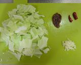 キャベツたっぷり☆アンチョビのパスタ作り方1写真