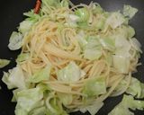 キャベツたっぷり☆アンチョビのパスタ作り方4写真