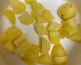じゃがいもの塩昆布バター作り方1写真