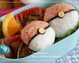 キャラ弁☆簡単♪モンスターボールおにぎり作り方6写真