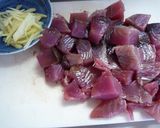 ご飯がすすむ♪かつおの角煮★作り方1写真